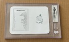 Arnold Palmer Signed Augusta National Masters Scorecard Beckett Bas Pga Golf