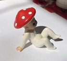 Anthropomorphic Mushroom Pixie Elf Baby Christmas Novelty Japan See Description