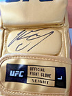 Nate Diaz Autographed Signed Gold Ufc Fight Glove Psa dna Coa Authenticated