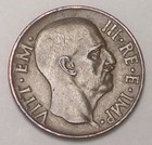 1938 Italy Italian 5 Centesimi Wwii Era Eagle Coin Vf