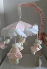 Crib Mobile For Girls Soft Pink Musical Baby Crib Mobile With Teddy Bears