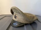 Scarce Ww1 rcw Imperial Russian Army M1910 Visor Cap   M1922 Red Star Insignia
