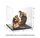 Versatile Acrylic Display Case  Cube  Dust Cover Or Riser 12 x12 x12   a061-cds 