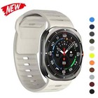 Sports Strap For Samsung Galaxy Watch Ultra 47mm Soft Silicone Band Replacement