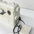 Janome New Home My Excel 4123 Sewing Machine With Case And Foot Control Unit