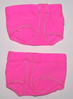 Nip New Capezio Jelz Footundeez Shoe Foot Underwear Neon Pink Gel Pad Cute Adult