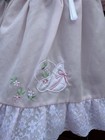 Vintage Mayfair Baby Girl Pink Lace Dress 6-9m Heirloom Boutique