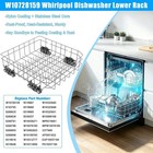 W10728159 Lower Rack Compatible With Maytag kenmore kitchenaid Dishwashers