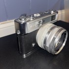 Vintage Yashica Lynx-14 35mm Film Rangefinder Camera 45mm F1 4 Read Description