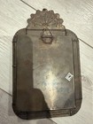 Tin Rustic Wall Nicho Shrine Cabinet Hinged Door Mexican Folk Art 9    Vintage