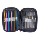 22pcs Crochet Hooks Needles Knit Set Hooks Needles Knit Weave Diy Crochet Tool