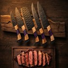 Premium Handmade Chef Knife Carbon Steel     Professional Cooking Kitchen Knife