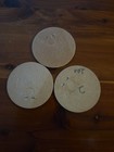 Hoffman Dairy Milk Bottle Cap Vintage Cratz Pa Lot Of 3