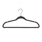 Ultra Slim Velvet Hangers 100 Pack Non-slip Flocked Suit Shirt Coat Organizers