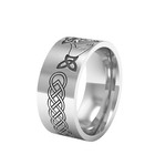 925 Sterling Silver Claddagh Ring Handmade Irish Promise Love Friendship Y32