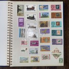Vtg Stamps Album Collection Stamps