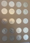 Complete Set Franklin Half Dollars 1948-1963 35 Different Melt  850 Old Cleaning