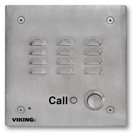 Viking Electronics Voip Entry Phone Stainless Steel With Ewp - Cable - Surface
