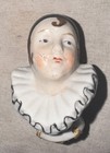 Art Deco Pierrot Pincushion Half Doll 1920s 14618