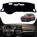Dashboard Dash Board Cover Mat Pad Carpet Non-slip Custom Compatible Black Trim