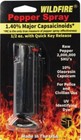 Ultra Hottest Wildfire 1  4   1  2 Oz Police Home Defense Pepper Spray Keychain