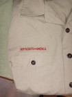 Scouting America New Program Strip Tan And Red Patch Iron-on