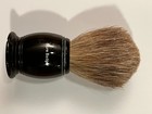 The Art Of Shaving Pure Badger Hair Shaving Brush Black Handle Full 3  Size New