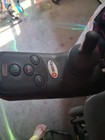 Electric Power Wheelchair W  Joystick Control  4-wheel  Gray red