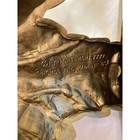 Homco Gold Wheat Leaf Wall Shelf Decor Vintage Style Accent Display
