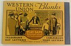1930s Vintage Western Union Blank Telegrams Book - Rare - Complete