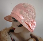 1920s Vintage Style Flapper Wide Brim Summer Hat