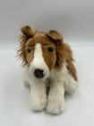 Vintage Animal Alley Collie Dog 14    Plush Stuffed  Animal Toys R Us 2000
