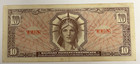  10 Dollars Military Payment Certificate Series 641 P  M63 Mpc