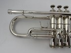 Trumpet Getzen Eterna 700 Silver Bb Trumpet   Bach Case