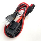 New 6-pin 12awg Dc Power Cord For Icom Ic706 718 746 756 Opc-025d W  Power Poles