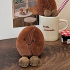 Amuseable Coffee Bean Soft Plush Toy Cute Stuffed Food Collectible New