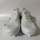 Adidas Men   s Size 12 5 Adizero Electric  Football Cleats White black Ih7451 New