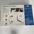 Linksys Wireless-g Pci Adapter Wmp54g 2 4ghz     Nos And Factory Sealed      