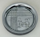 Chase Art Deco Chrome Danube Coasters Set Of 8 -  94972