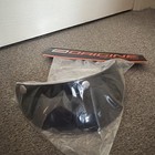 Origine Helmet Peak Shield 3 Visor Flip Up Wind Shield Open Face 