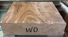 Large Figured Kiln Dried Walnut Bowl Blank Turning Wood Lumber 12  X 12  X 3  Wo