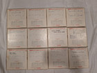 12 Burgess 5  1200 Ft Reel To Reel Tapes Classic Rock