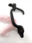 Vintage Antique Cast Iron Handle 10 5  Door Pull Thumb Latch Barn Gate Rustic