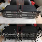 1u Rack Mount Bracket Kit Fit For Shure Slx4 Slxs Wireless Mic Dual Receivers 