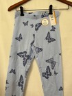 Wonder Nation Leggings Girls Tough Cotton Blue Butterfly Many Sizes Nwt