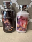 Bath   Body Works  Twilight Woods Shower Gel And Lotion Set 2 Piece