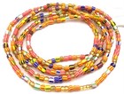 Ghana Multi Colored Ghana Seed Beads Glass African Trade Beads - 1889