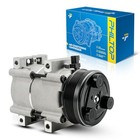  68193 Ac Compressor With Clutch Fit For Mustang 2007-2010 4 0l  Air 