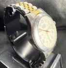Wenger Swiss Military Vintage 90   s Men   s Date Dial Leather Watch New Batt