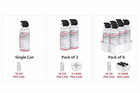 Innovera Compressed 10oz Air Duster Cleaning Can - Pack Of 6  ivr10016 
